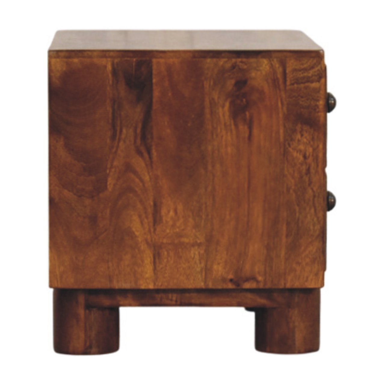 Tula 2 Drawer Chestnut Nightstand